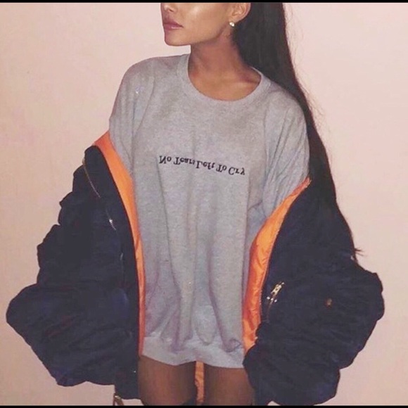 Mood Club Ariana Grande No Tears Left to Cry Sweatshirt